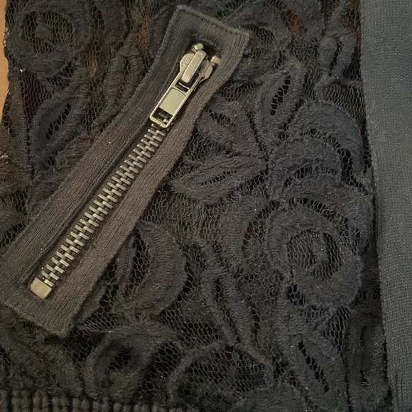 Free People Lace Bomber Jacket - Picture 10 of 16